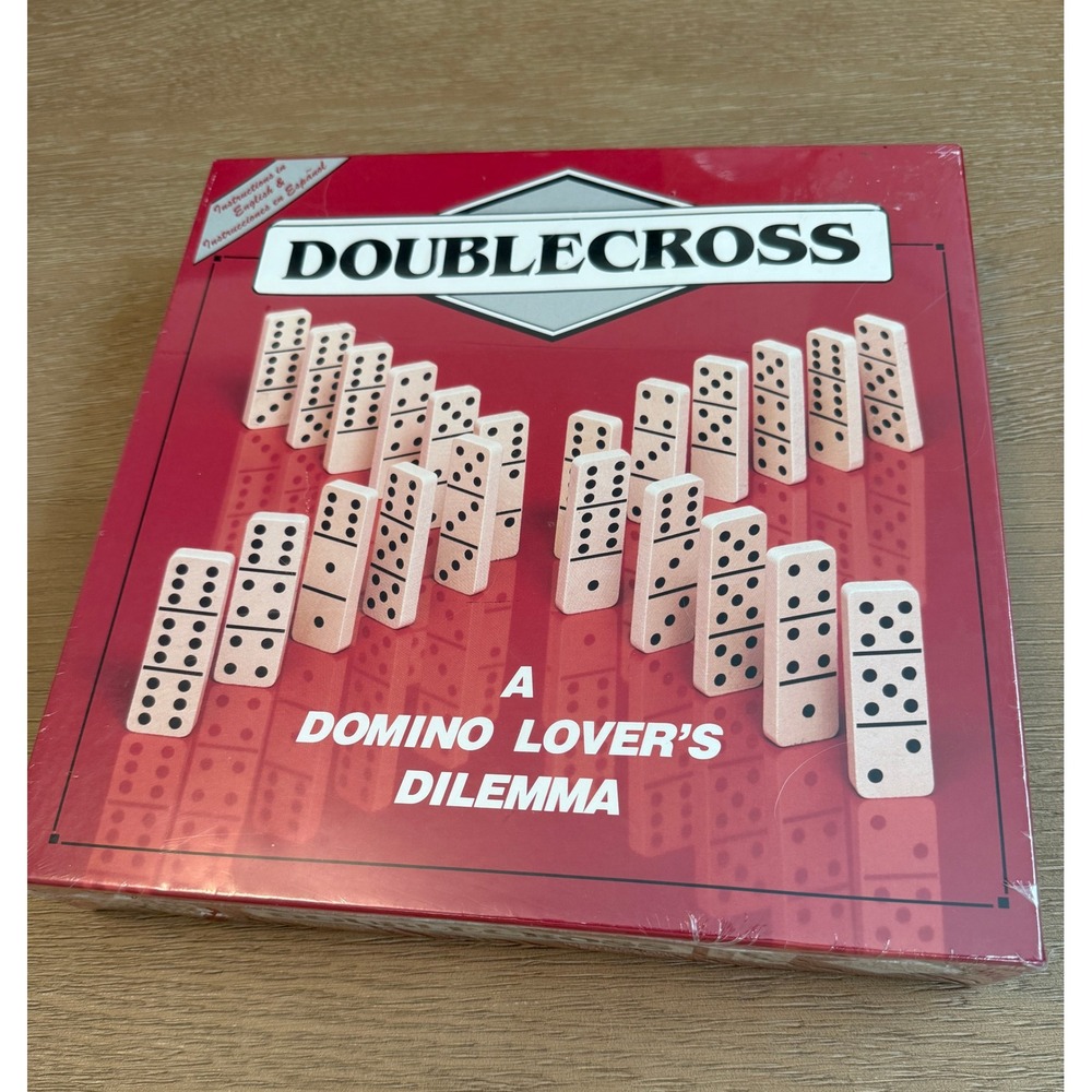 Doublecross A Domino Lover's Dilemma Board Game Global Games 1990 Vintage Sealed